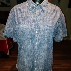 PD & C Blue Casual Shirt
